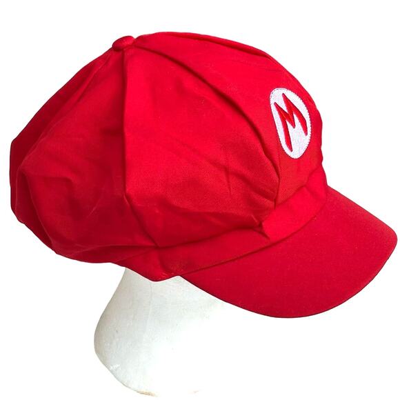 Red Super Mario Bros Men's Hat - Picture 2 of 5
